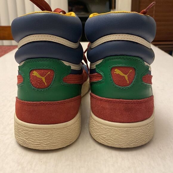 PUMA Ralph Sampson Men’s Mid BHM Shoes 374684-01 Size 10.5 US - Picture 4 of 9